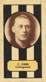 1932 Clarke-Ellis Confectionary VFL Footballers #NNO Charlie Dibbs Front